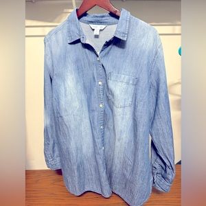 Old Navy Denim Button Up